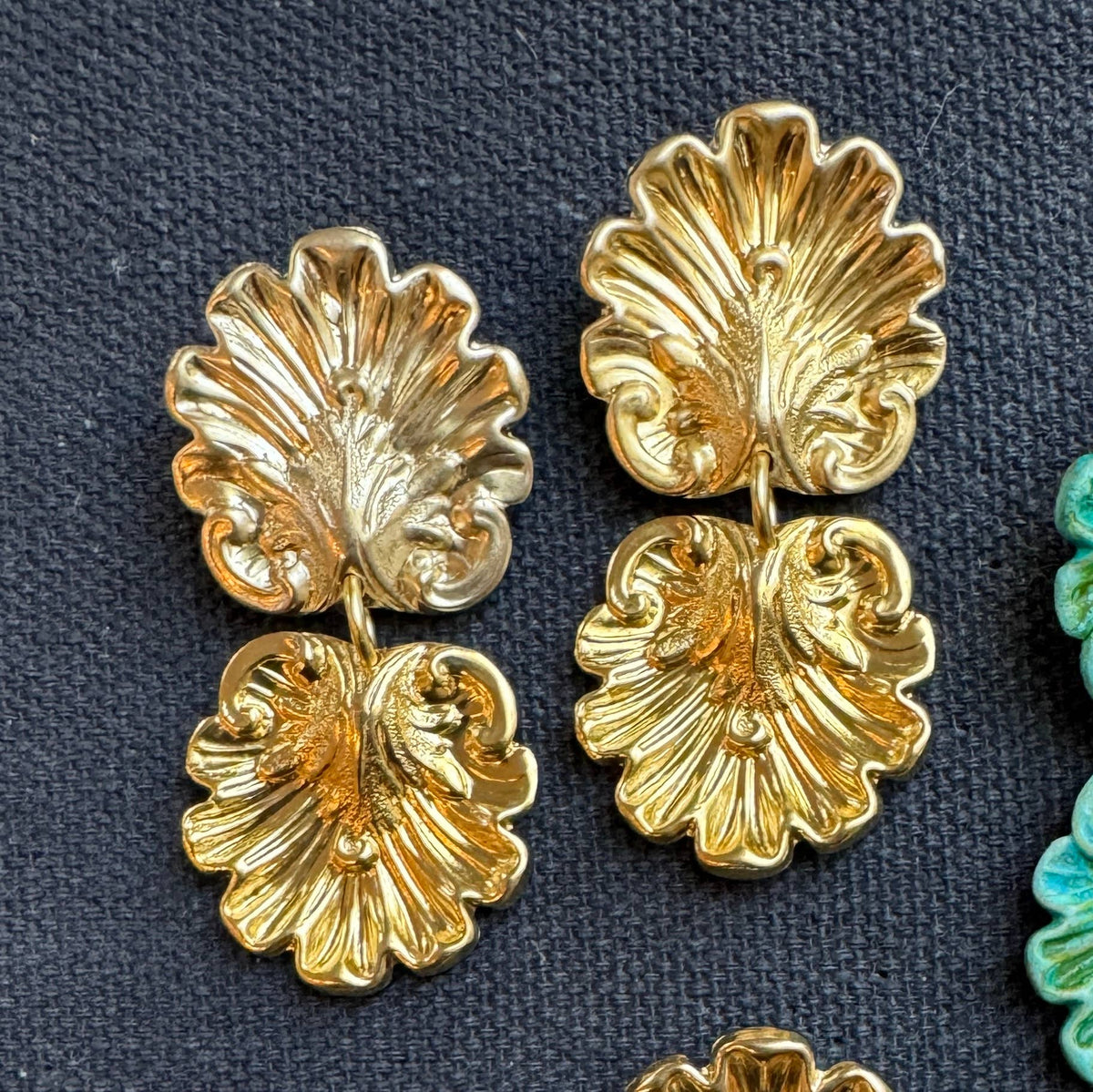 Gold Okeanis Earrings