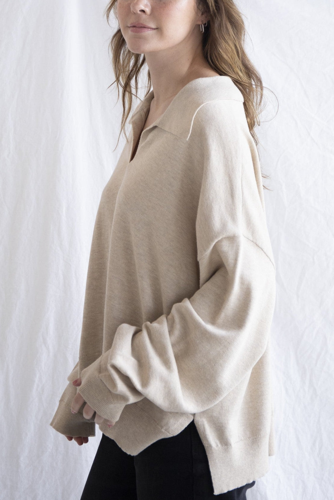 The Nadine Sweater | Oatmeal