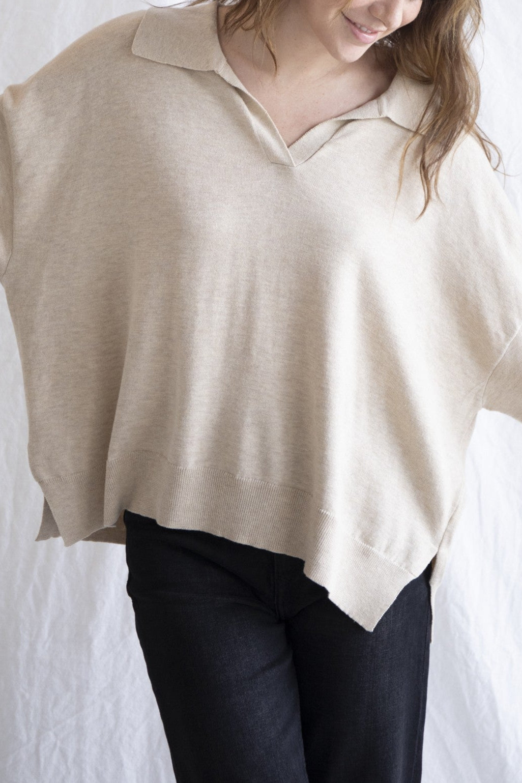 The Nadine Sweater | Oatmeal