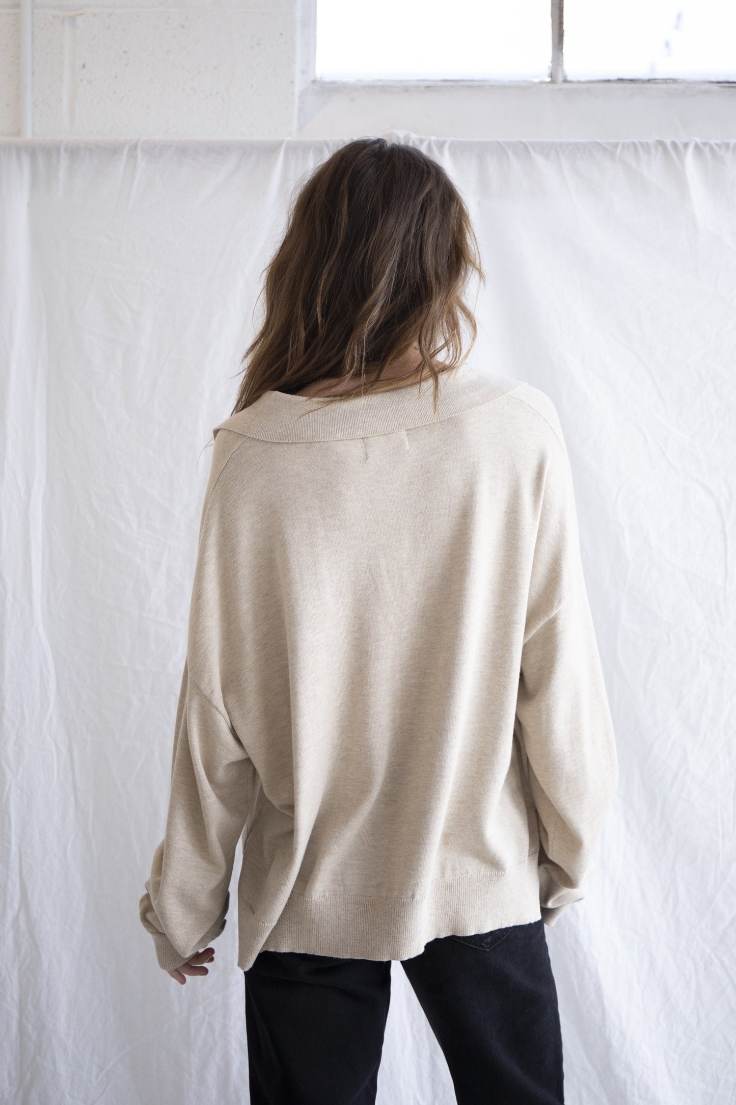 The Nadine Sweater | Oatmeal