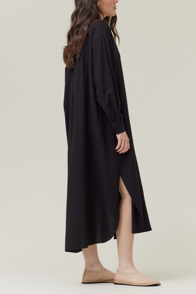 Midnight Beach Walk Shirt Dress