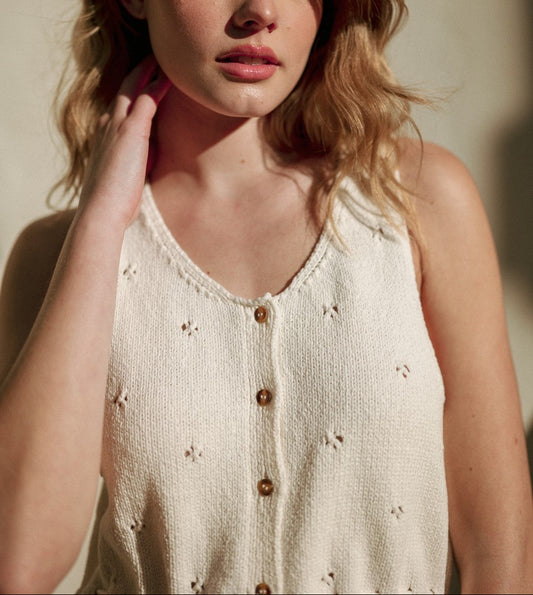 So Sweet Eyelet Tank