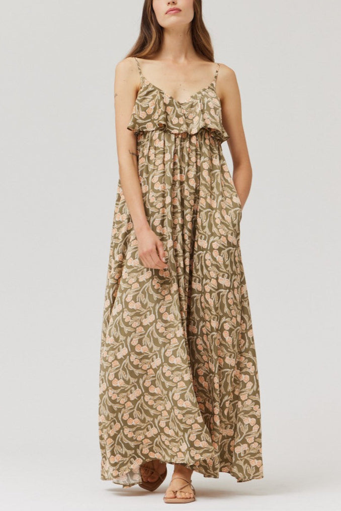 Ruffle It Up Midi Dress | Artichoke