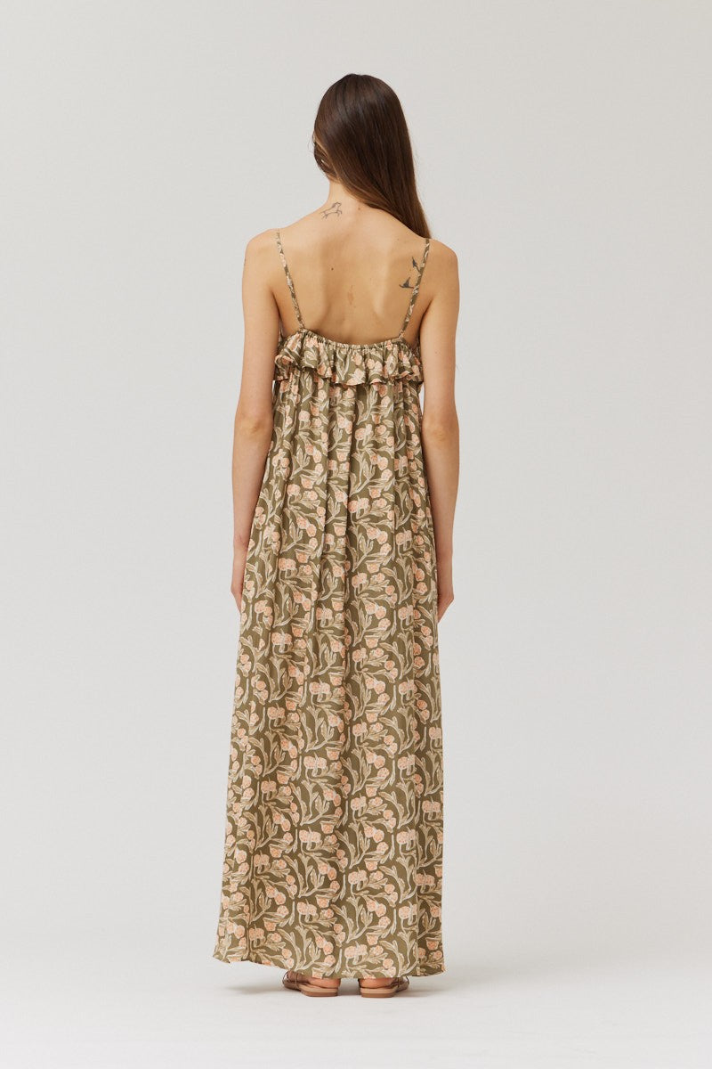 Ruffle It Up Midi Dress | Artichoke