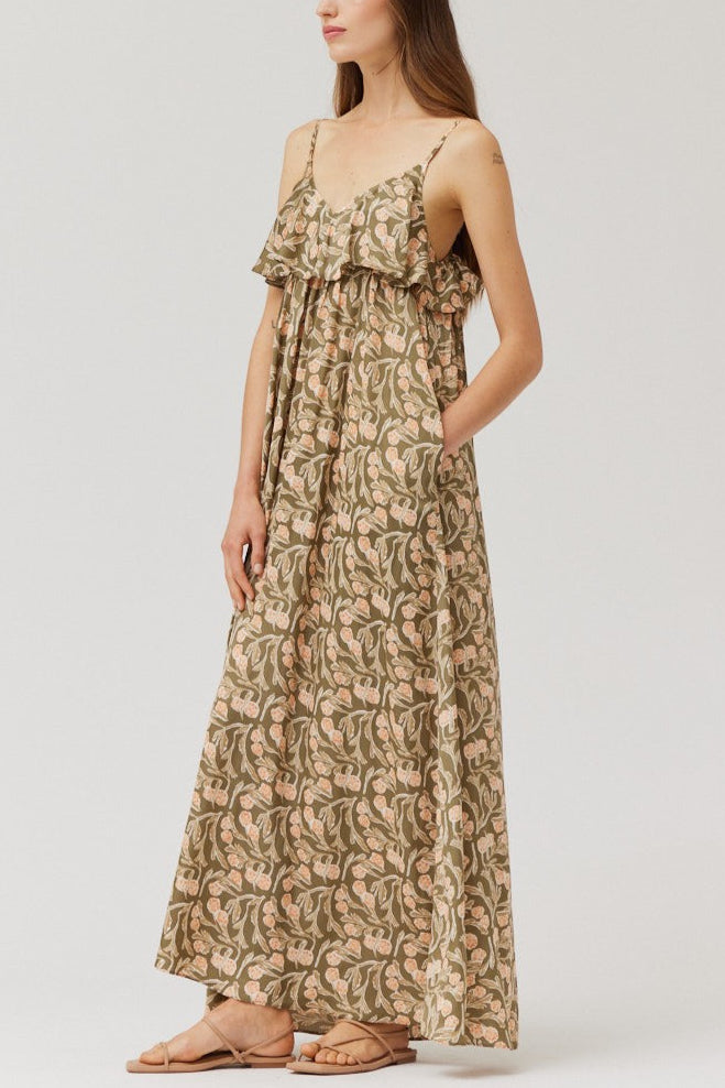 Ruffle It Up Midi Dress | Artichoke