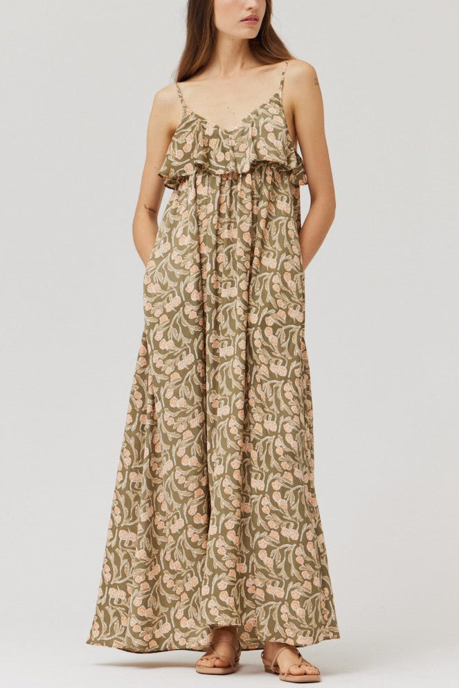 Ruffle It Up Midi Dress | Artichoke