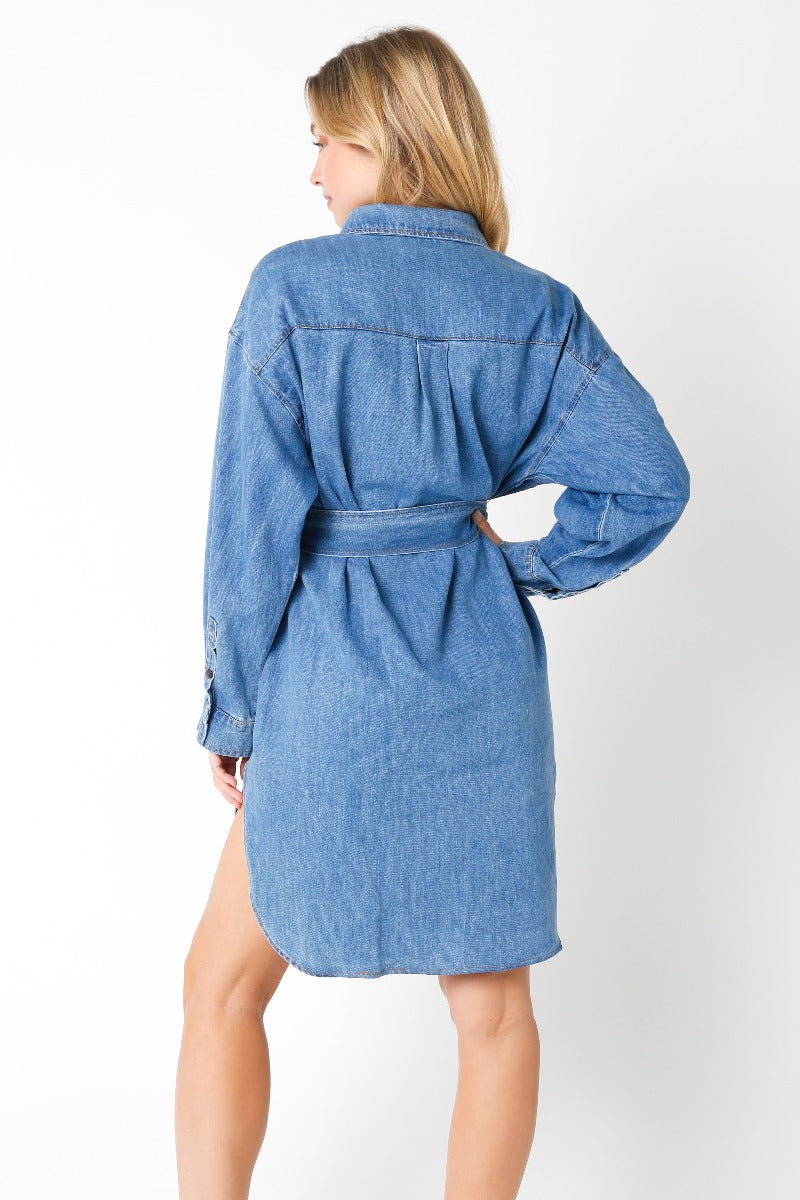 Hey Cowboy Denim Dress