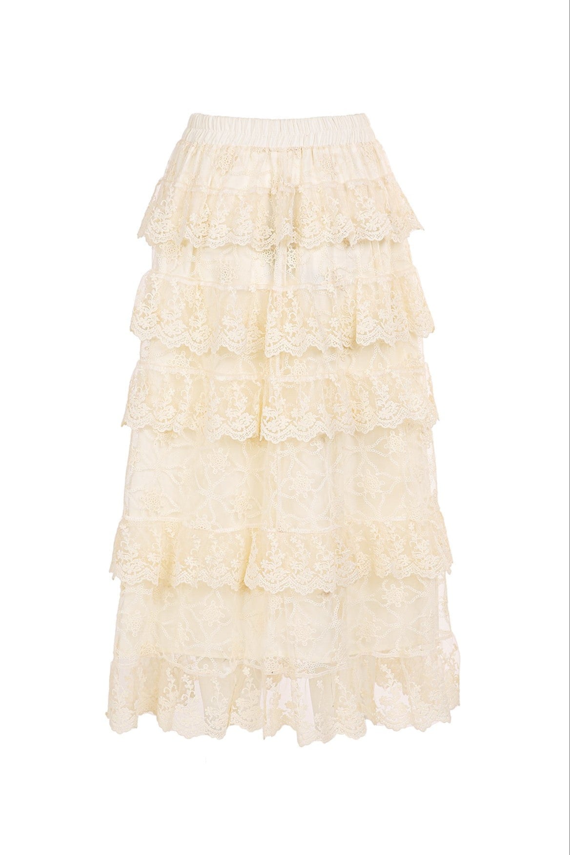 Never Tulle Late Skirt | Ivory