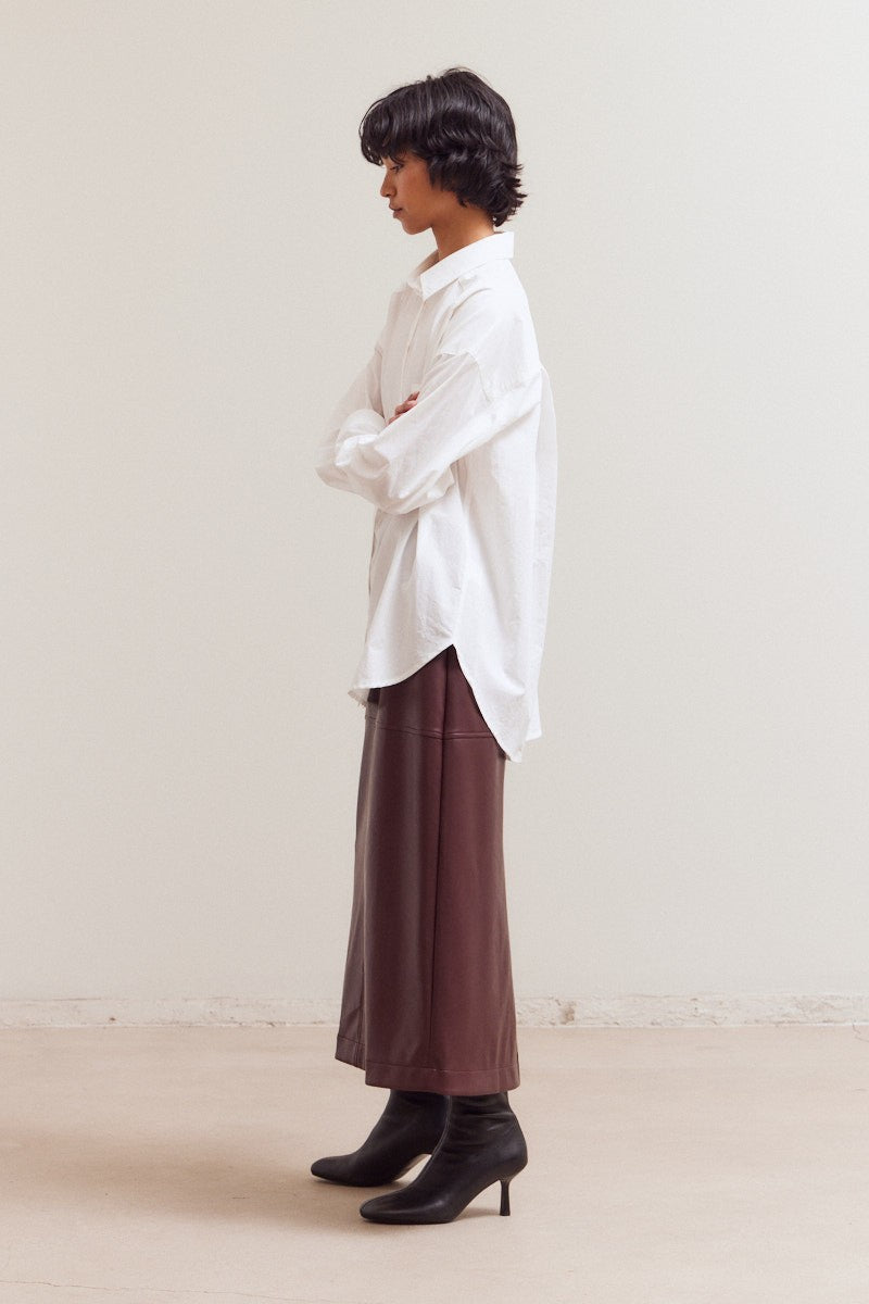 Oversized Button Up | Off White