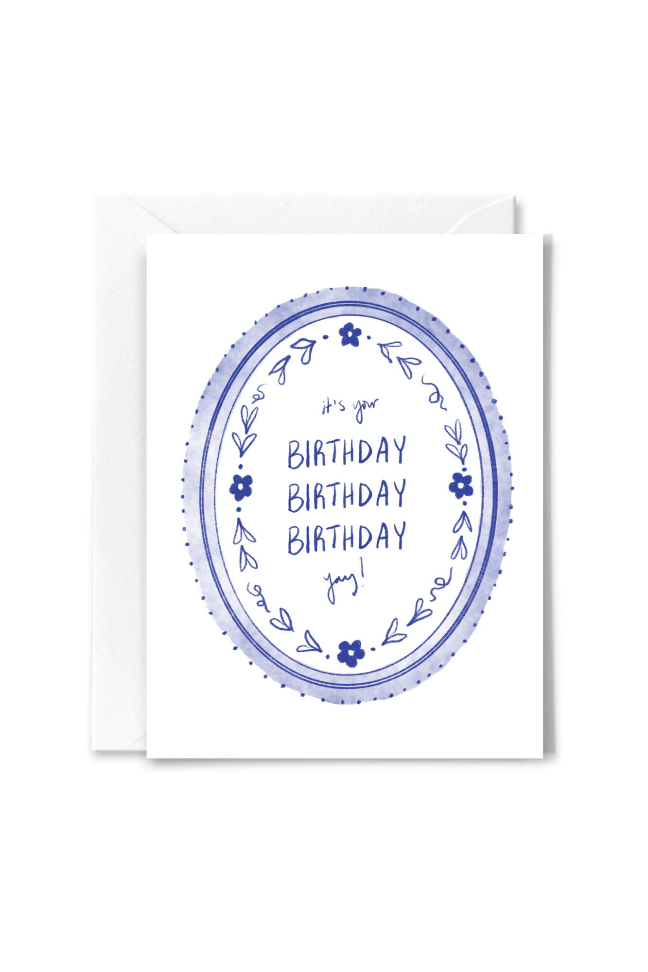 Birthday Birthday Birthday Card