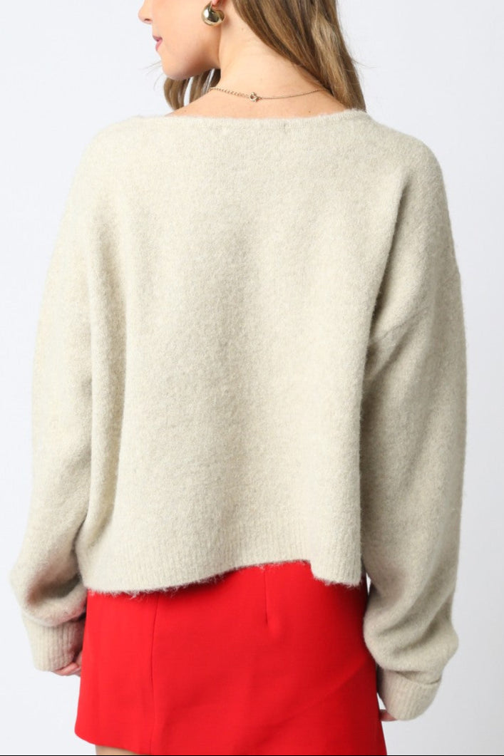 Easy Going Pullover | Oatmeal
