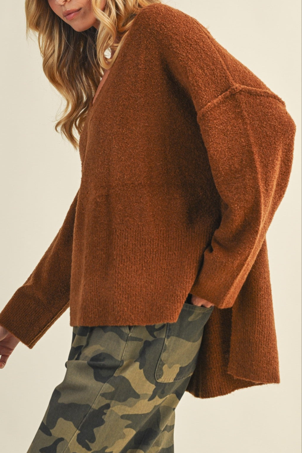Wooly Love Ya Sweater | Camel