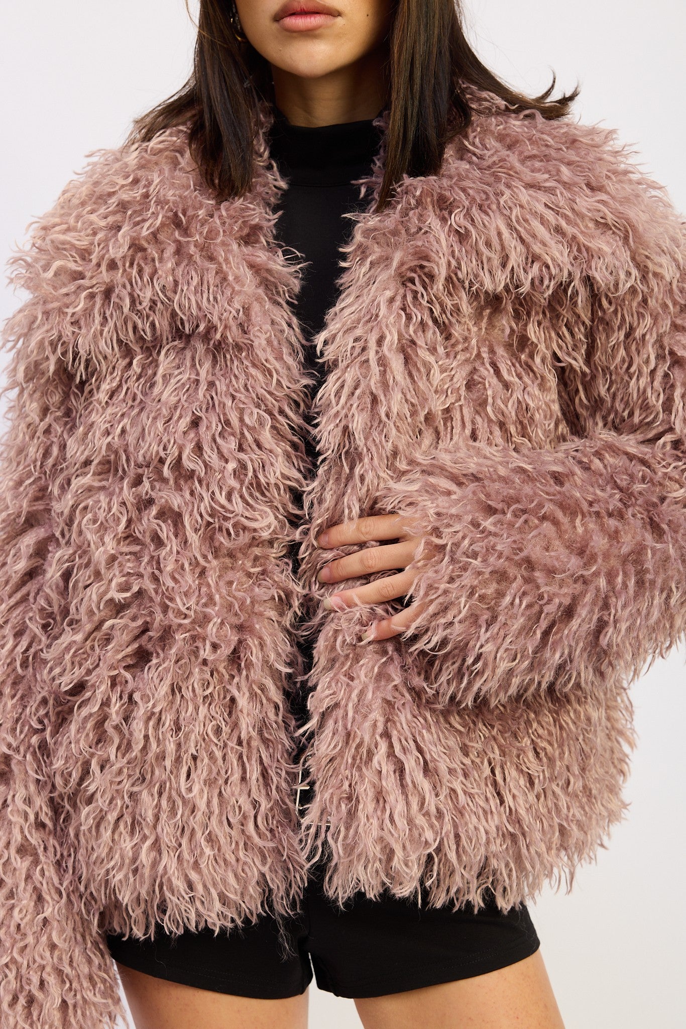 Rebel Rebel Faux Fur Jacket