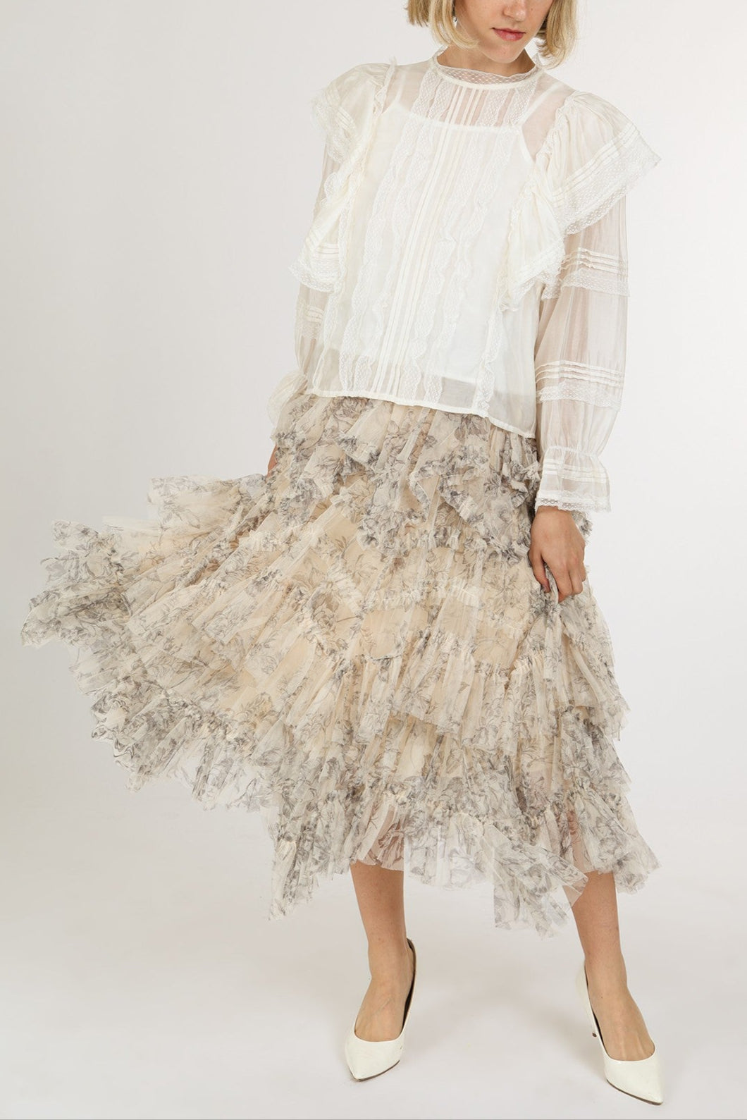 Cora Tiered Skirt
