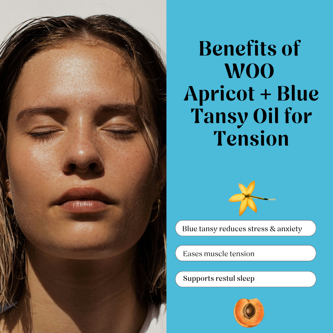 WOO Oil | Blue Tansy + Apricot Oil