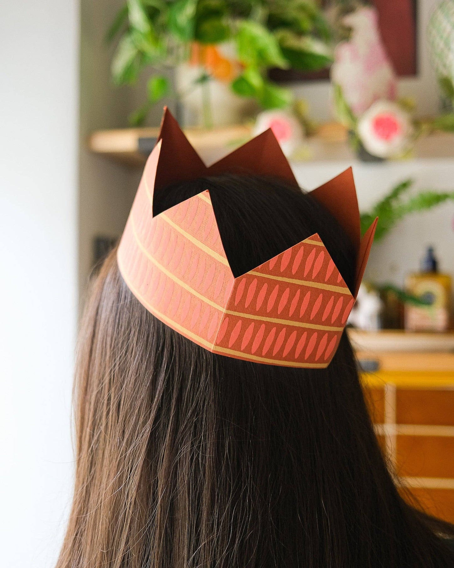 Yellow Paper Crowns
