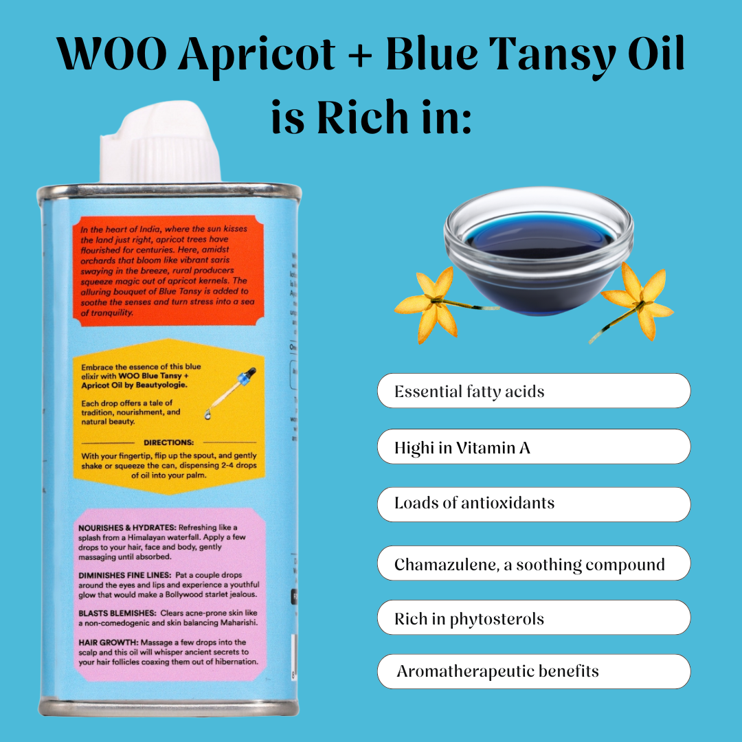WOO Oil | Blue Tansy + Apricot Oil