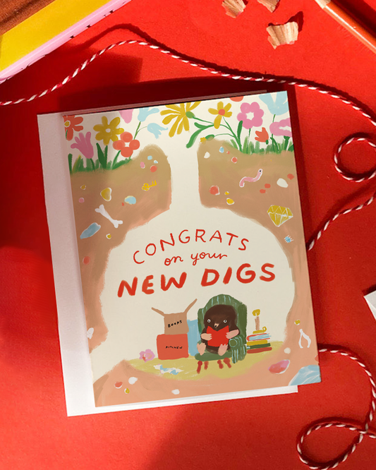 New Digs Card