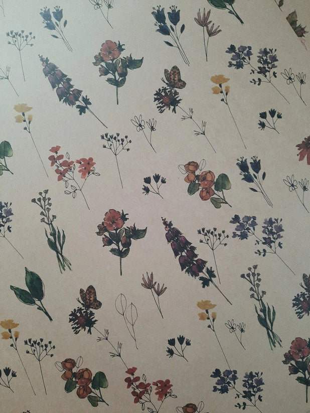 Meadow Flowers Roll Wrap