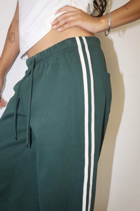 Straight Leg Sweatpant | Winter Green
