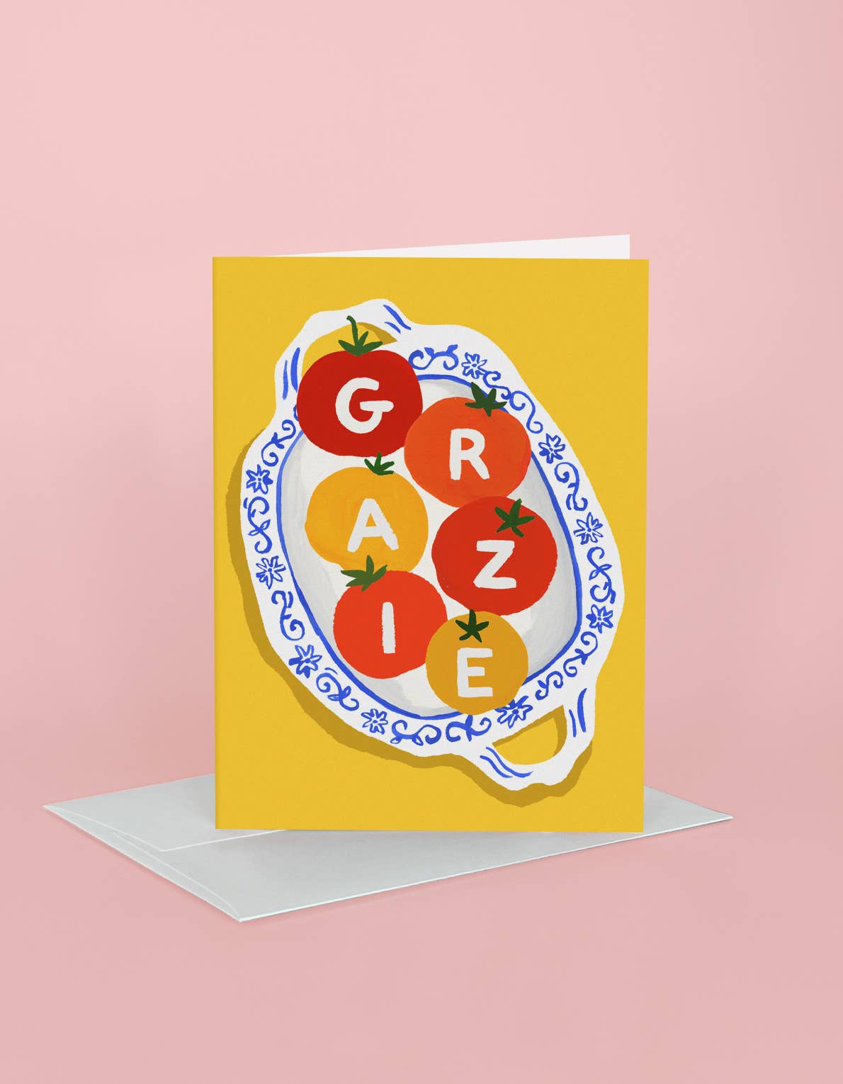 Grazie Tomatoes Thank You Card