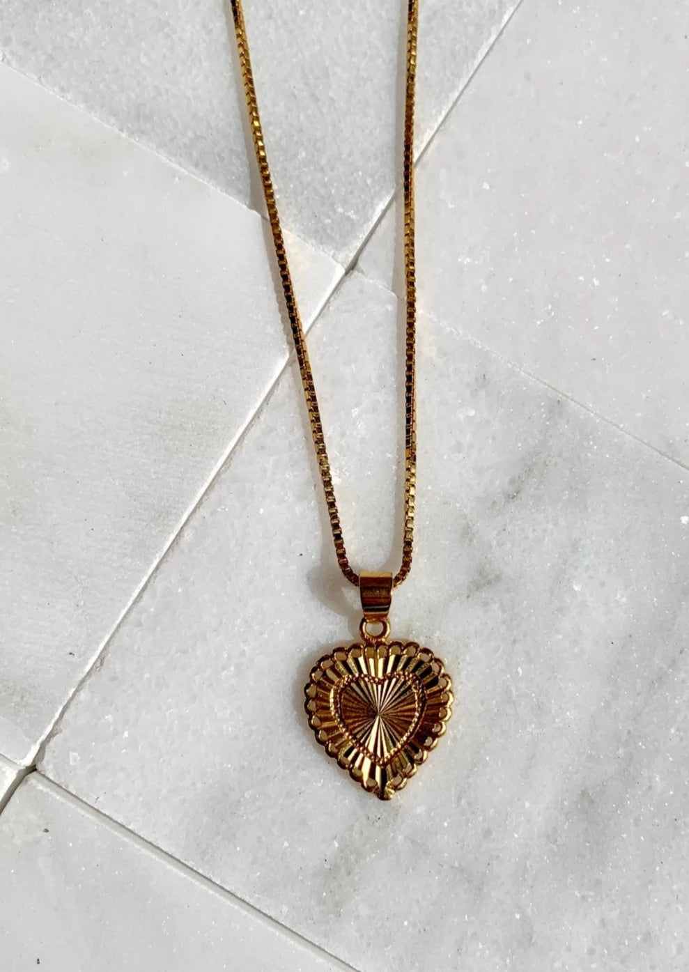 Heartbreaker Gold Necklace