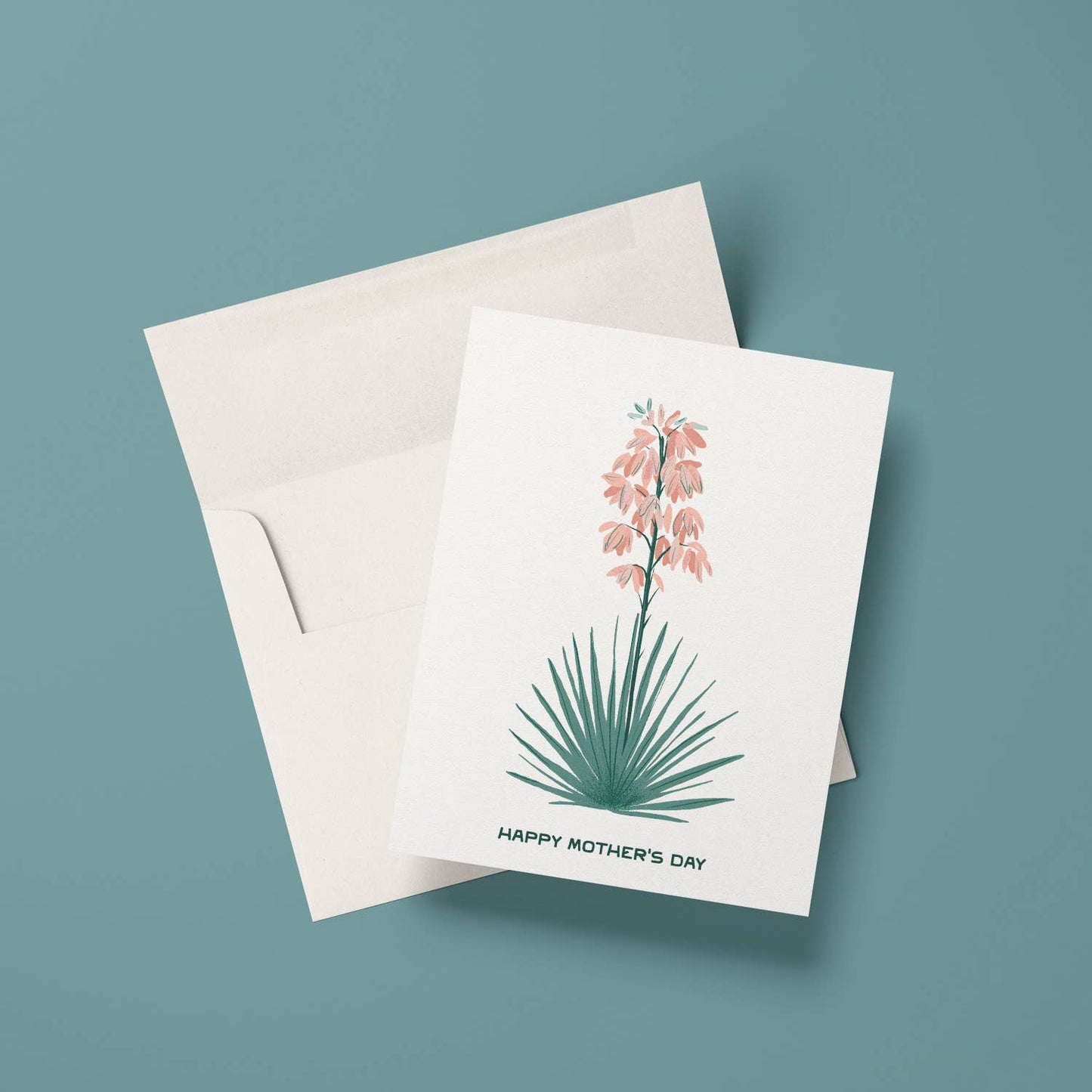 Yucca Blooms Mother's Day Card