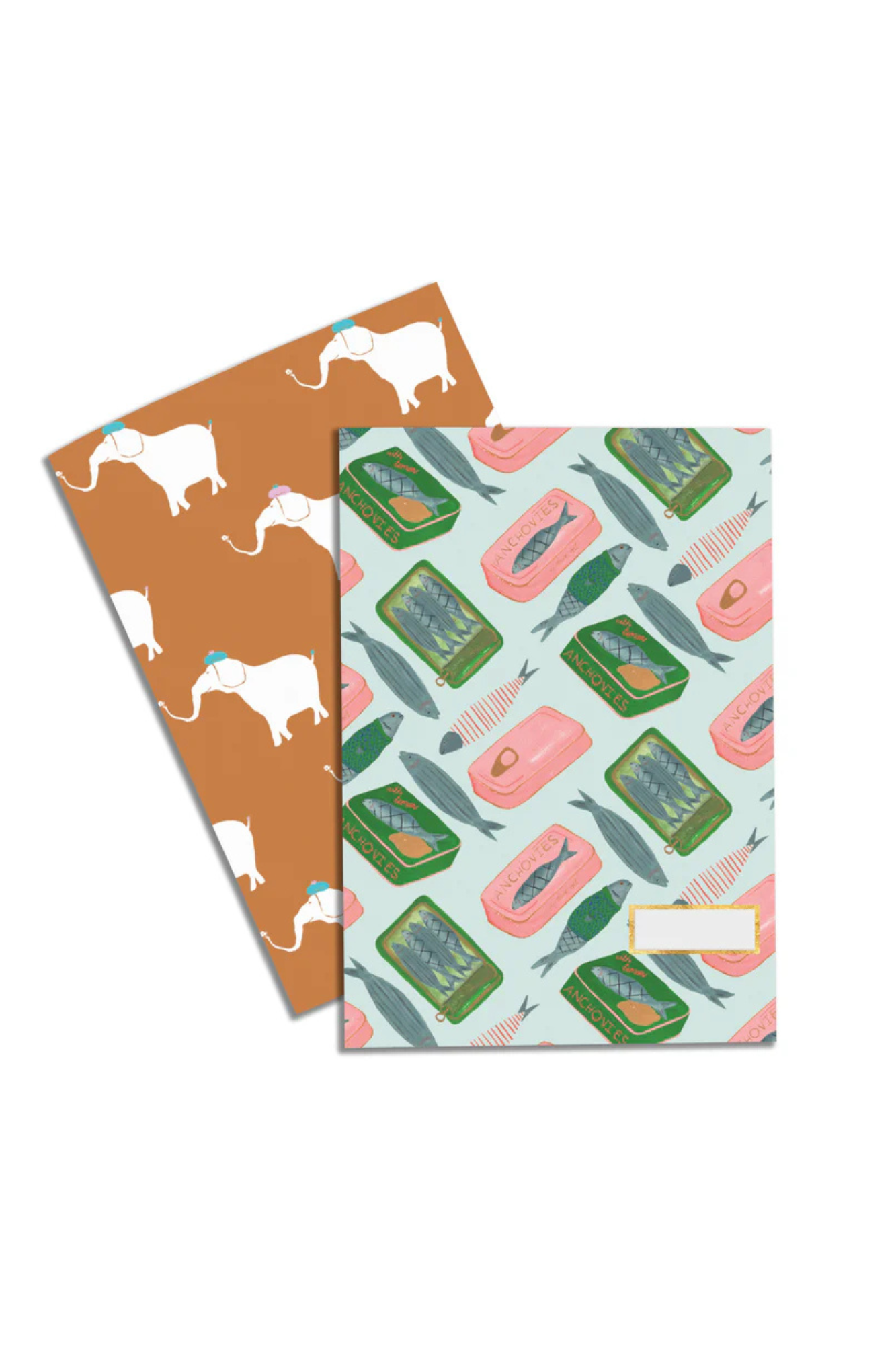 Notebook Set | Anchovies & Elephants
