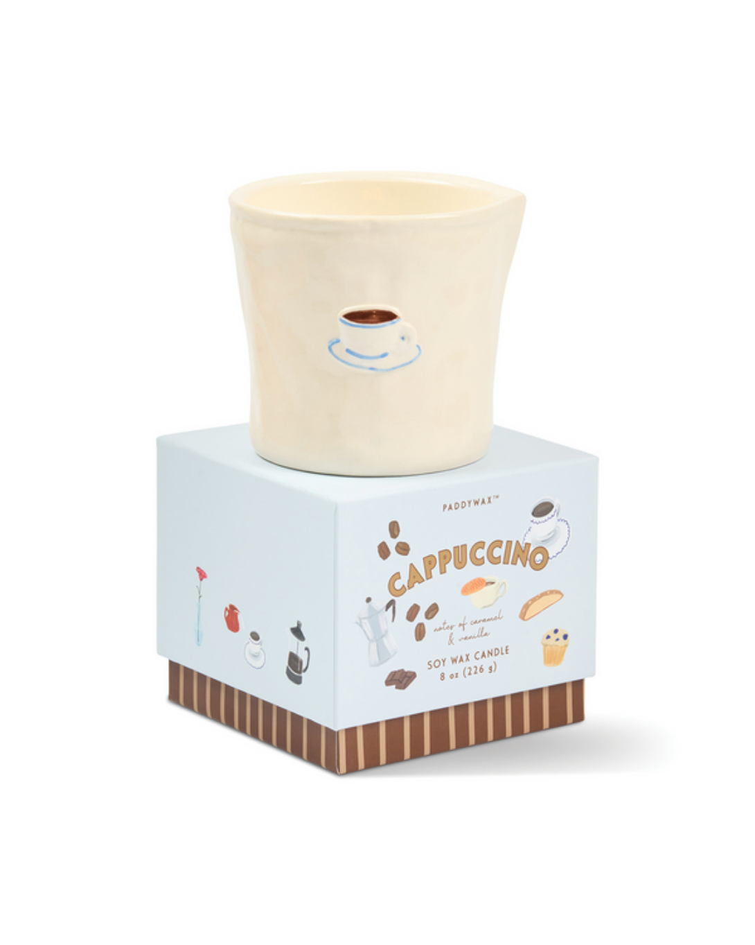 Bistro Candle Box | Cappuccino
