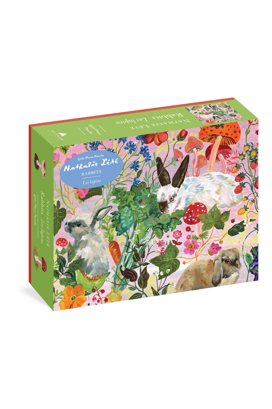 Nathalie Lete Rabbits Puzzle | 500 Pieces