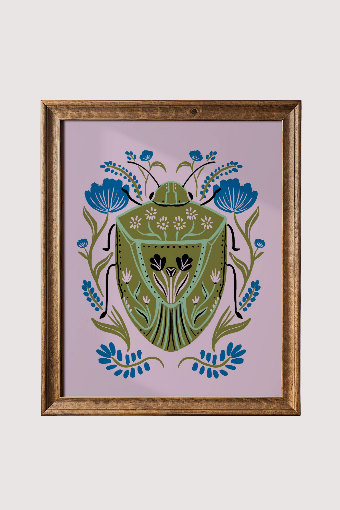 Stinkbug Art Print | 8 x 10