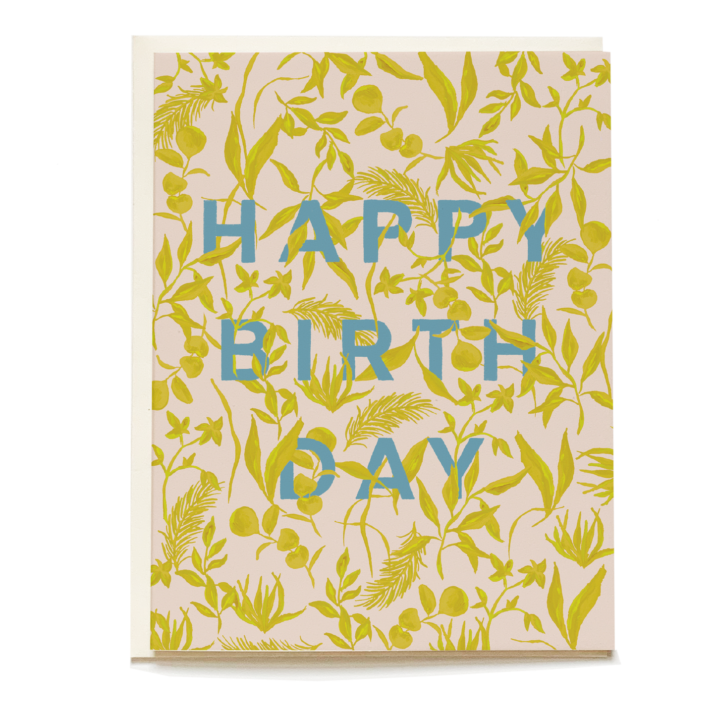 Foliage Birthday Card