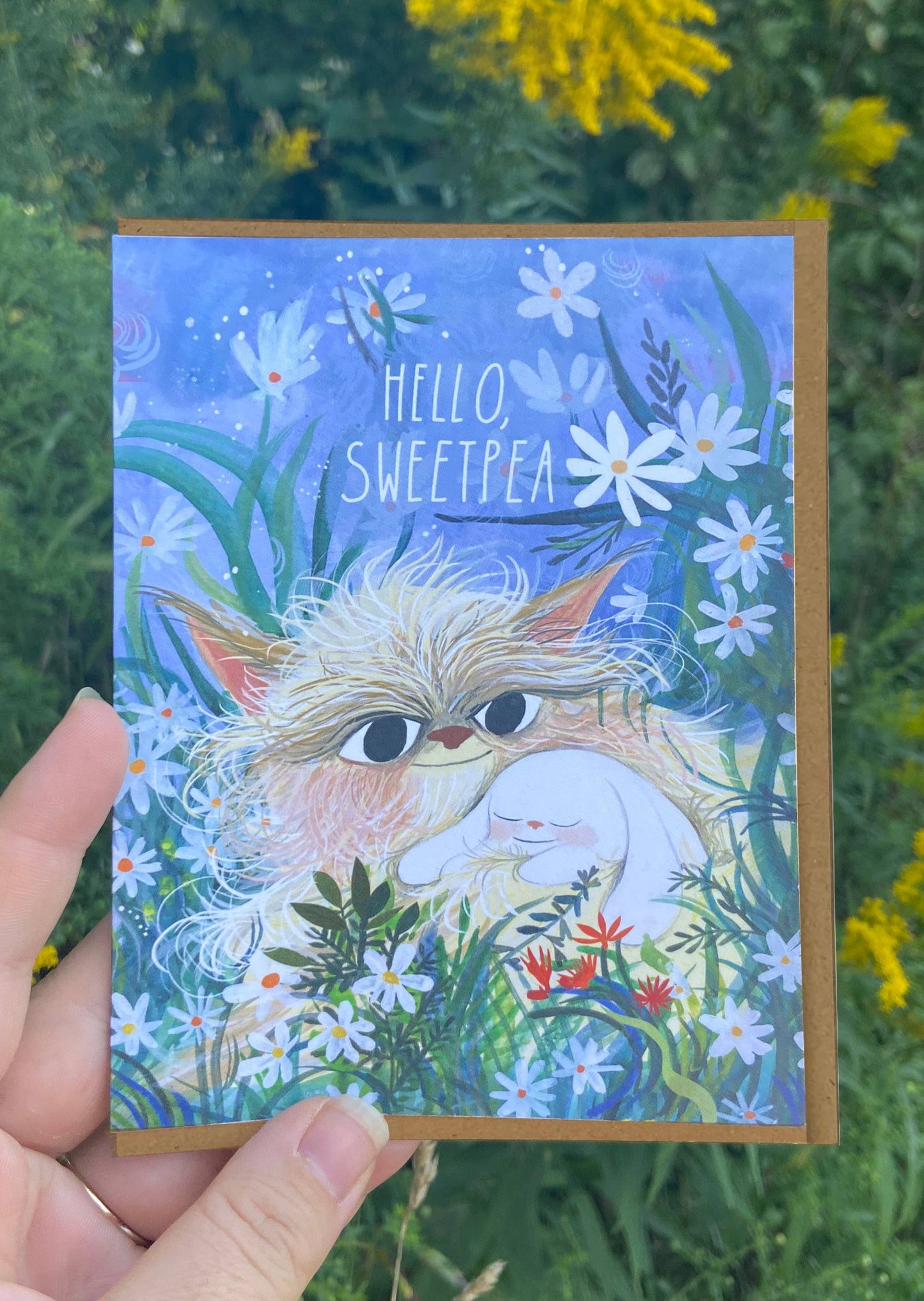 Hello Sweetpea Card