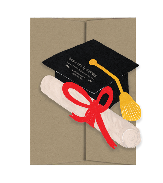 Happy Graduation Die Cut Card