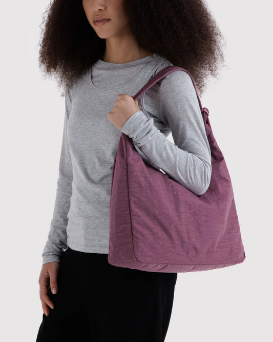 Nylon Shoulder Bag | Wild Plum