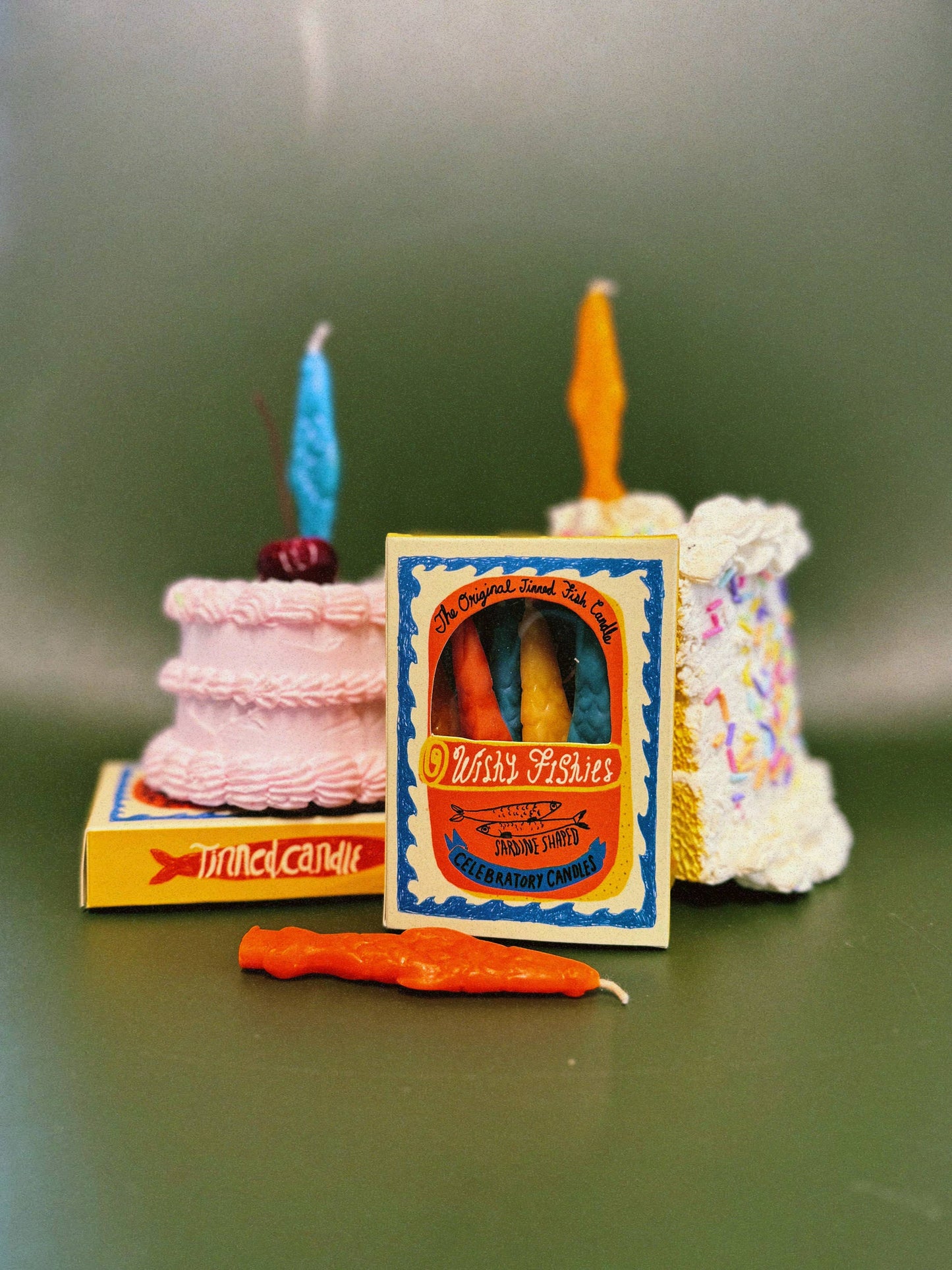 Wishy Fishies | Sardine Celebratory Candles