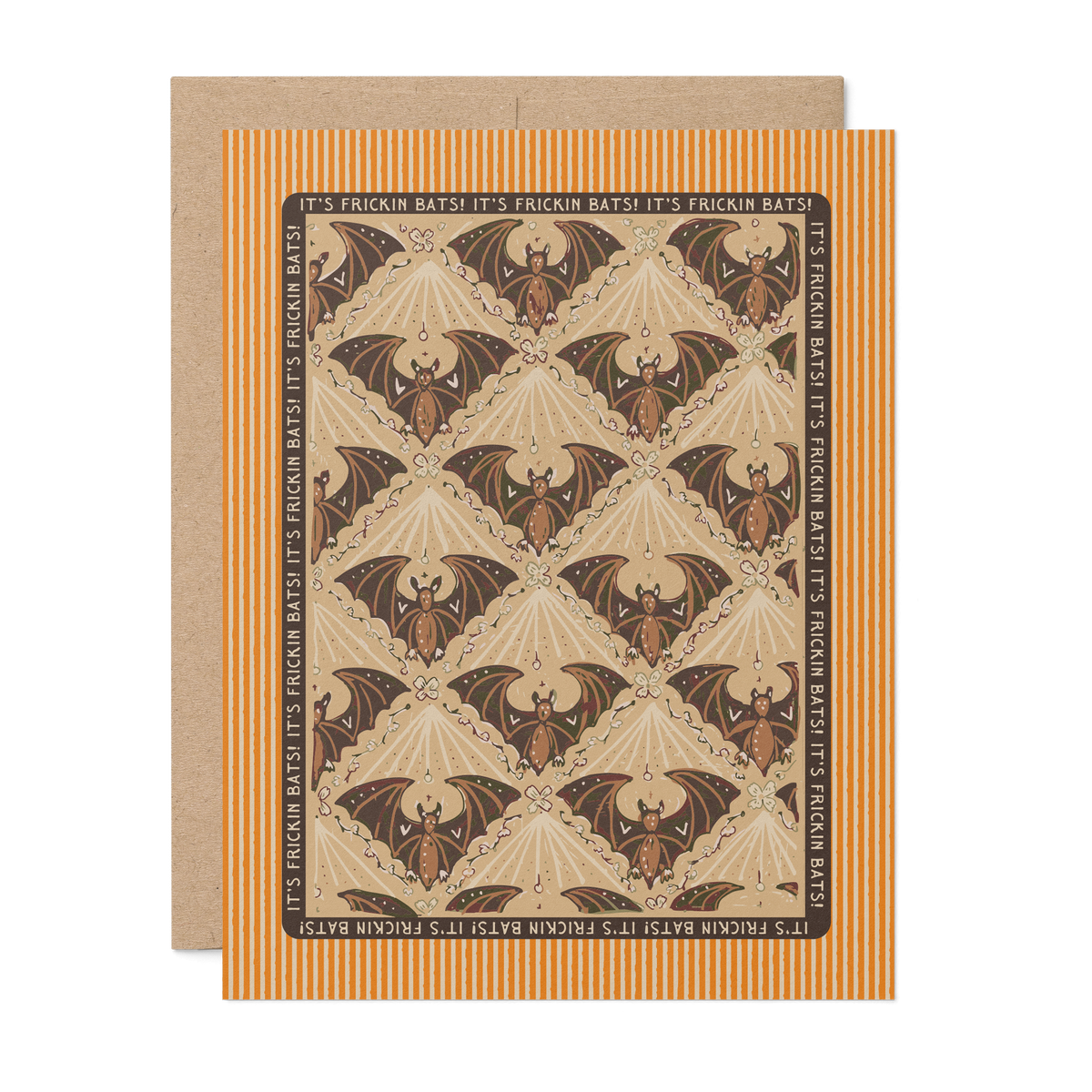 It's Frickin' Bats Art Card