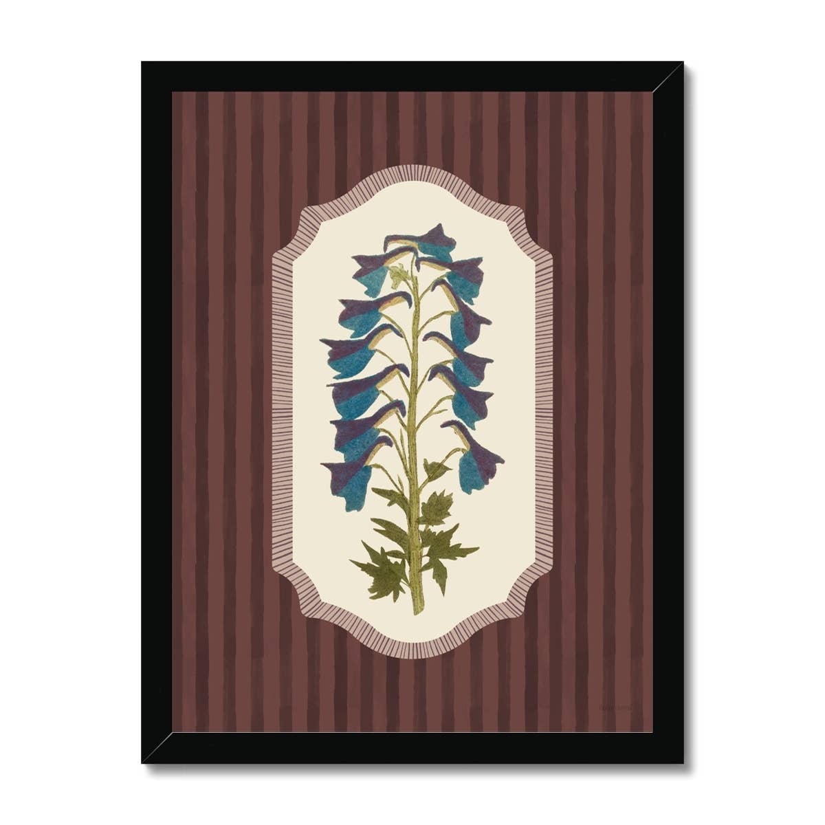 Delphinium Art Print | 11 x 14