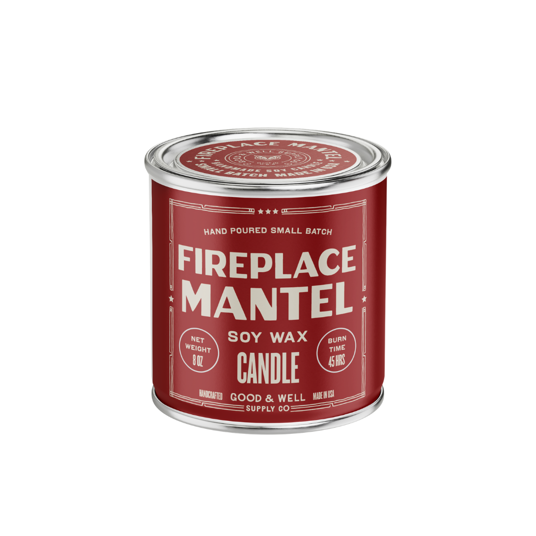 Fireplace Mantel Soy Candle