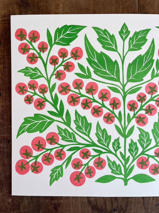 Garden Series Print | Cherry Tomato