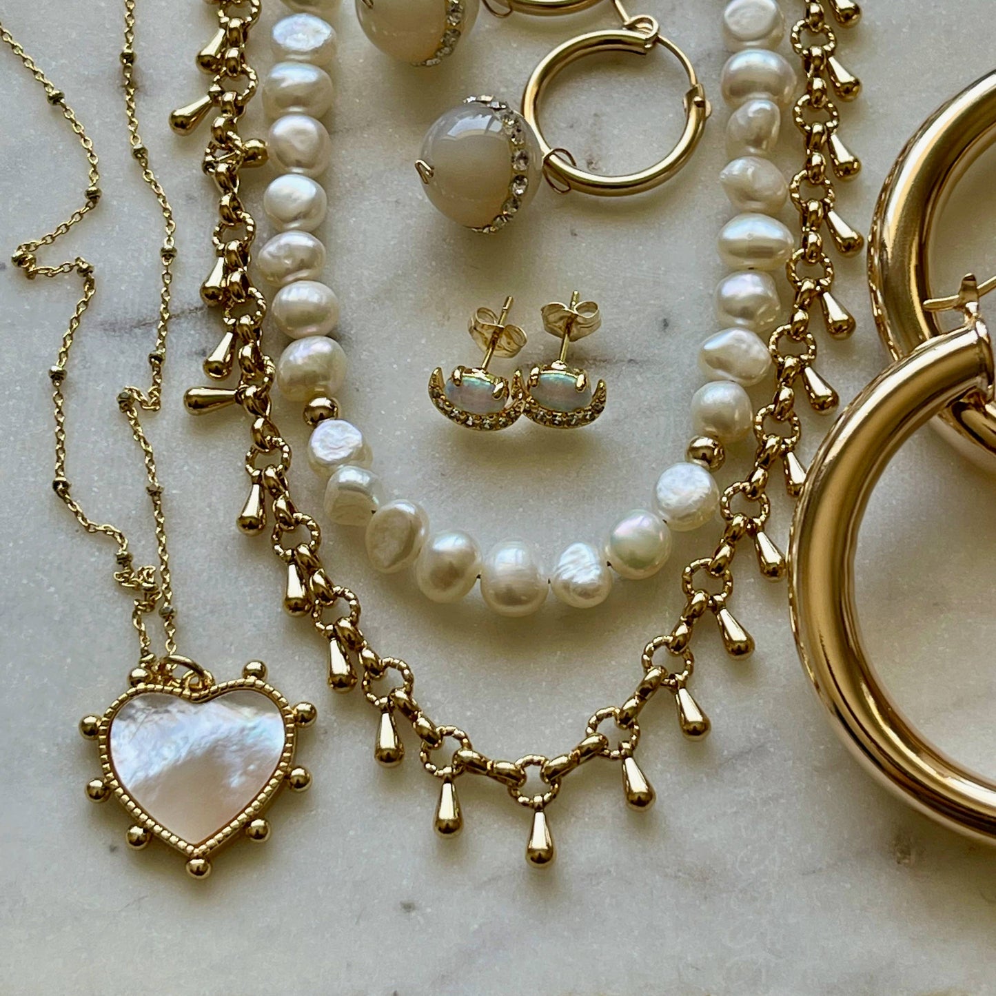 Hilda Hoop Earrings