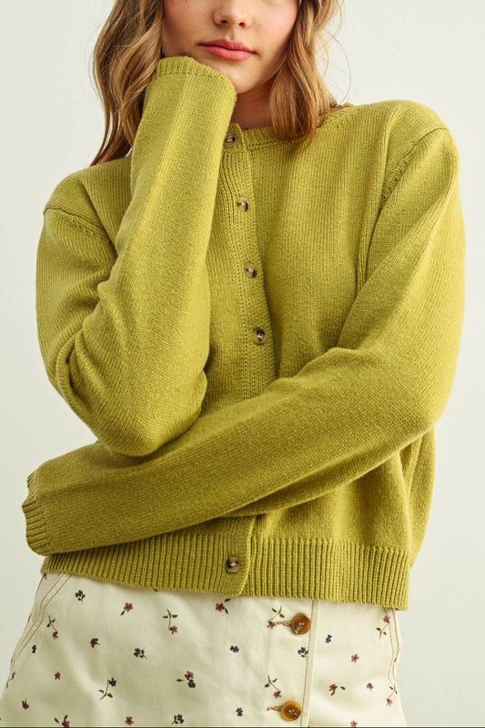 Met My Matcha Cardigan