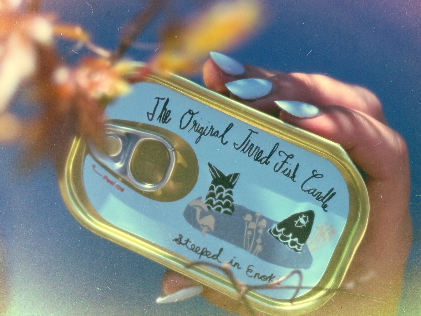 Tinned Fish Candle | Steeped in Enoki