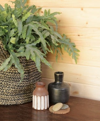 Black Bottle Vase