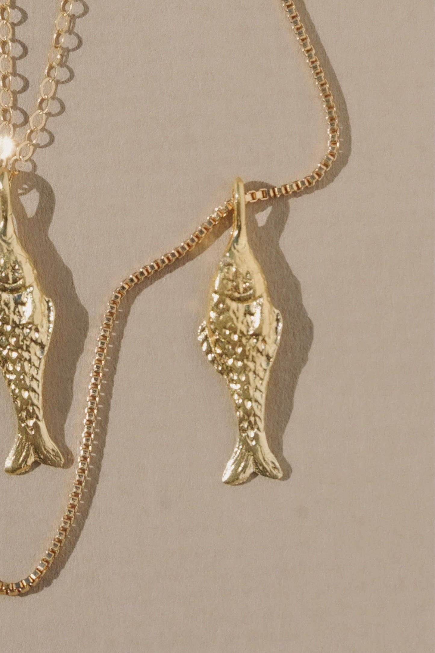 Pescadero Necklace | 20" Box Chain