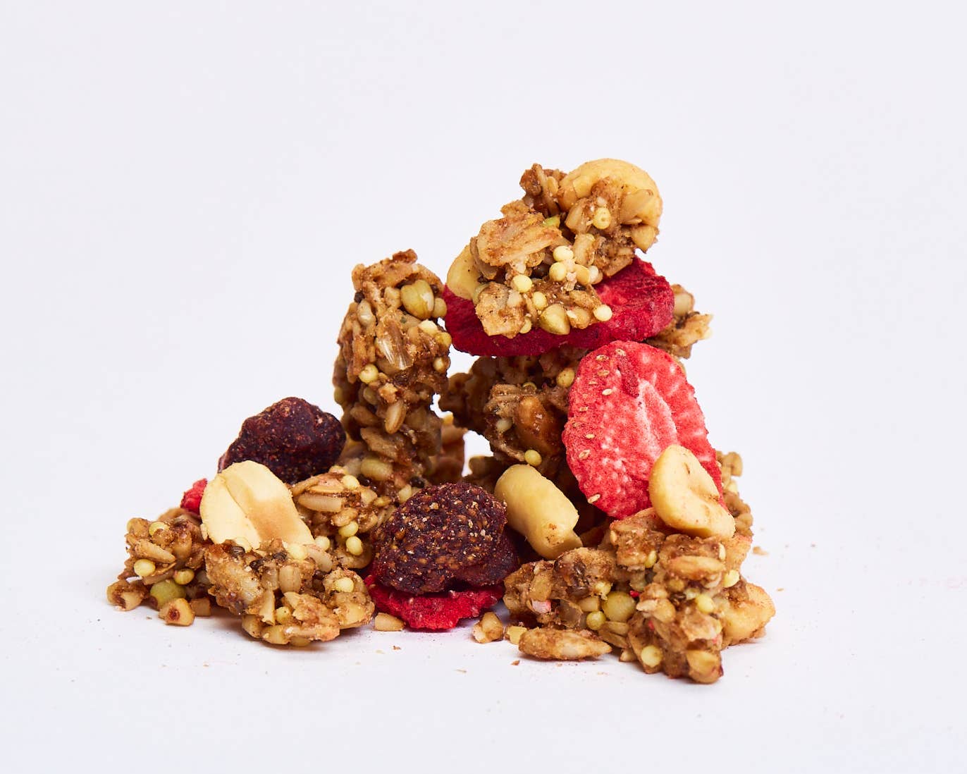 Strawberry + Salty Peanut Granola