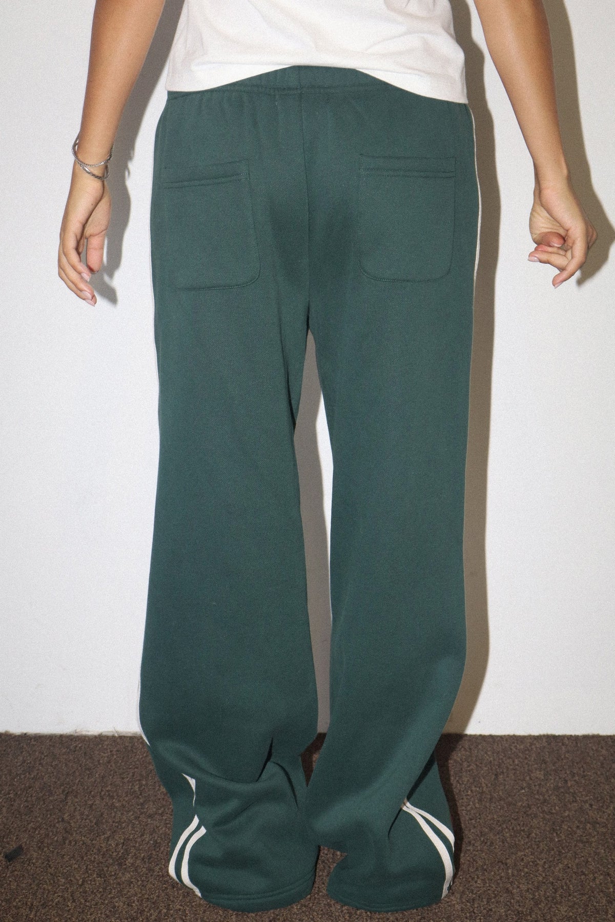Straight Leg Sweatpant | Winter Green