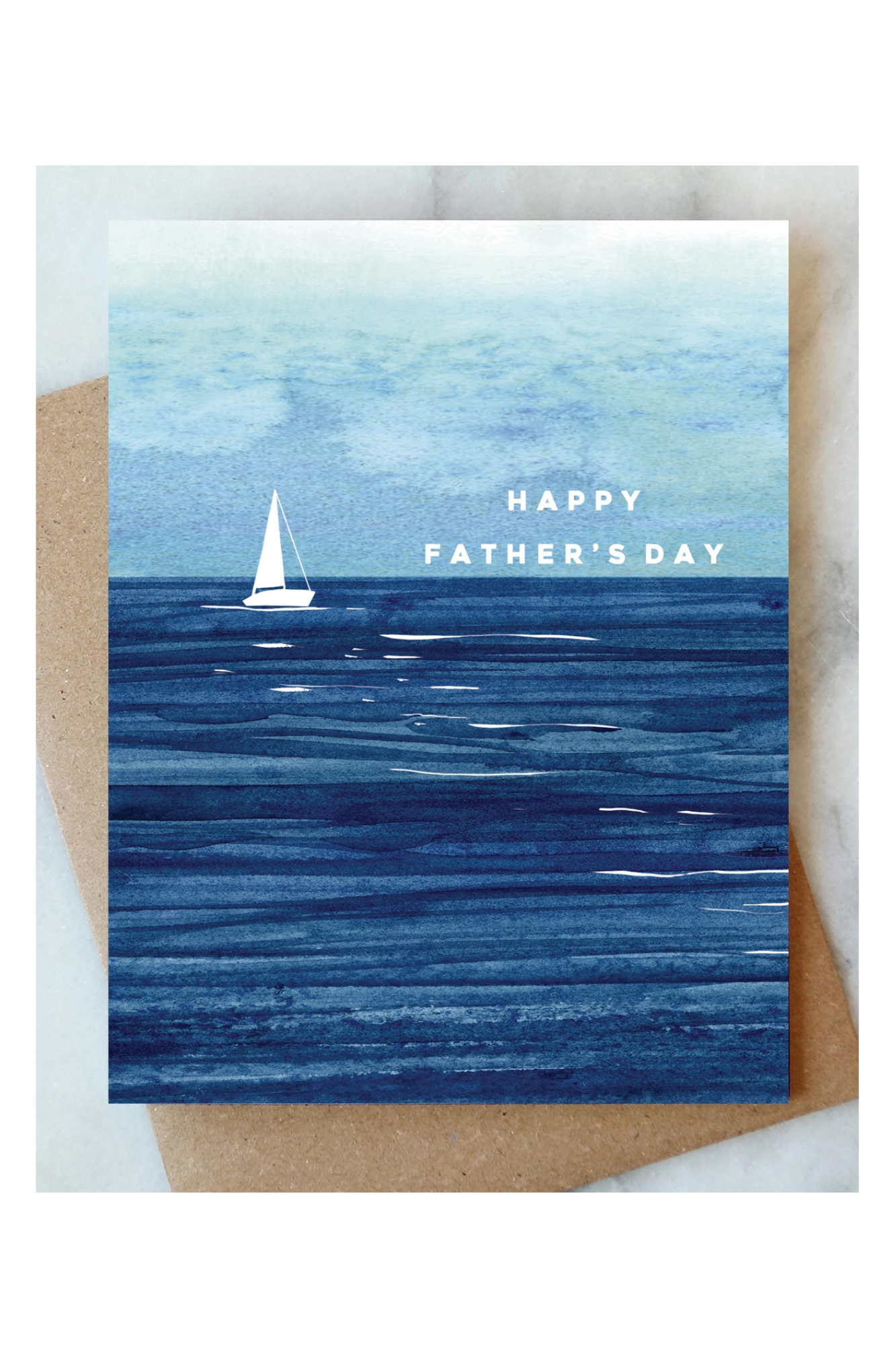 Sail Boat Father's Day Card