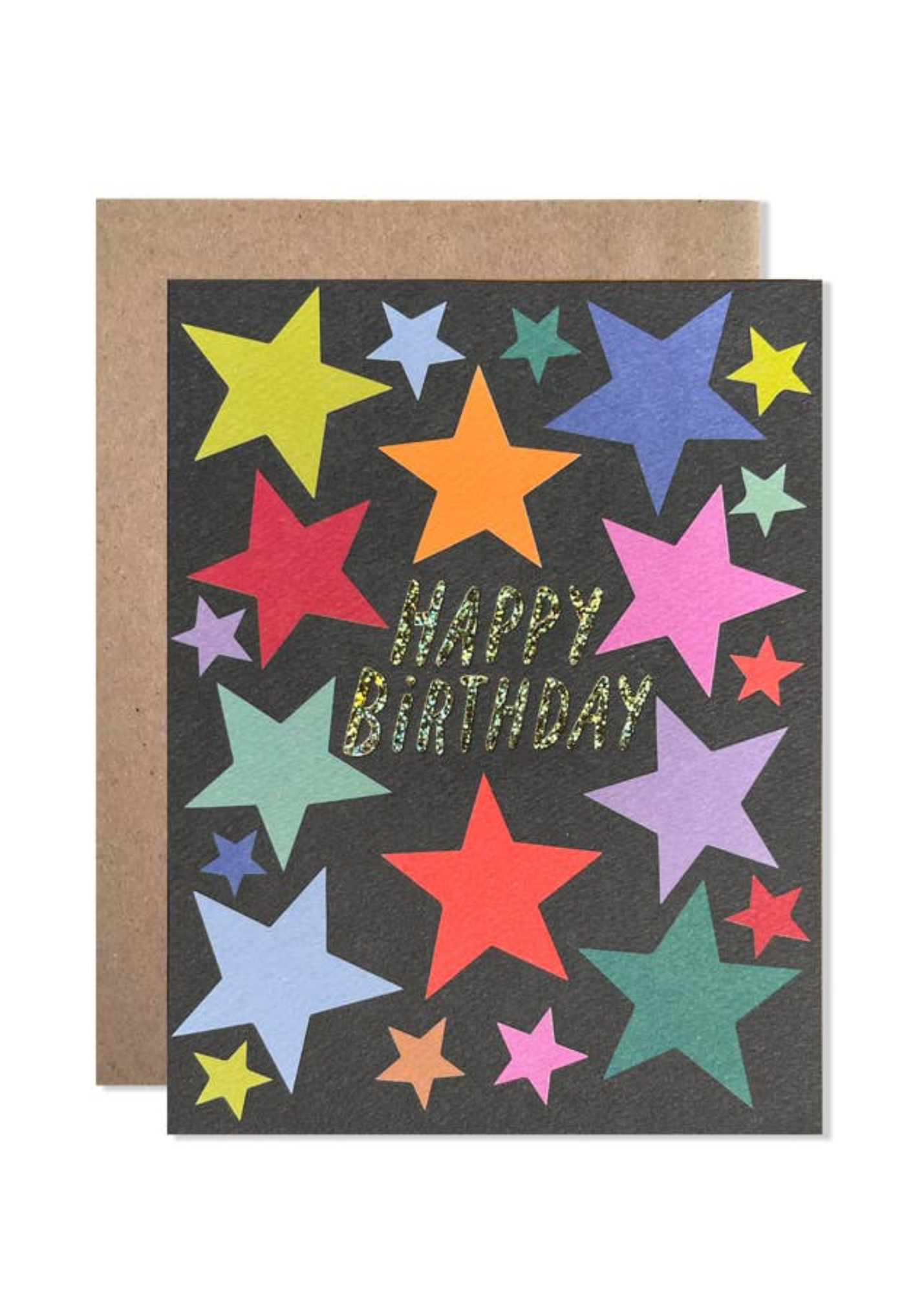 Happy Birthday Stars Card