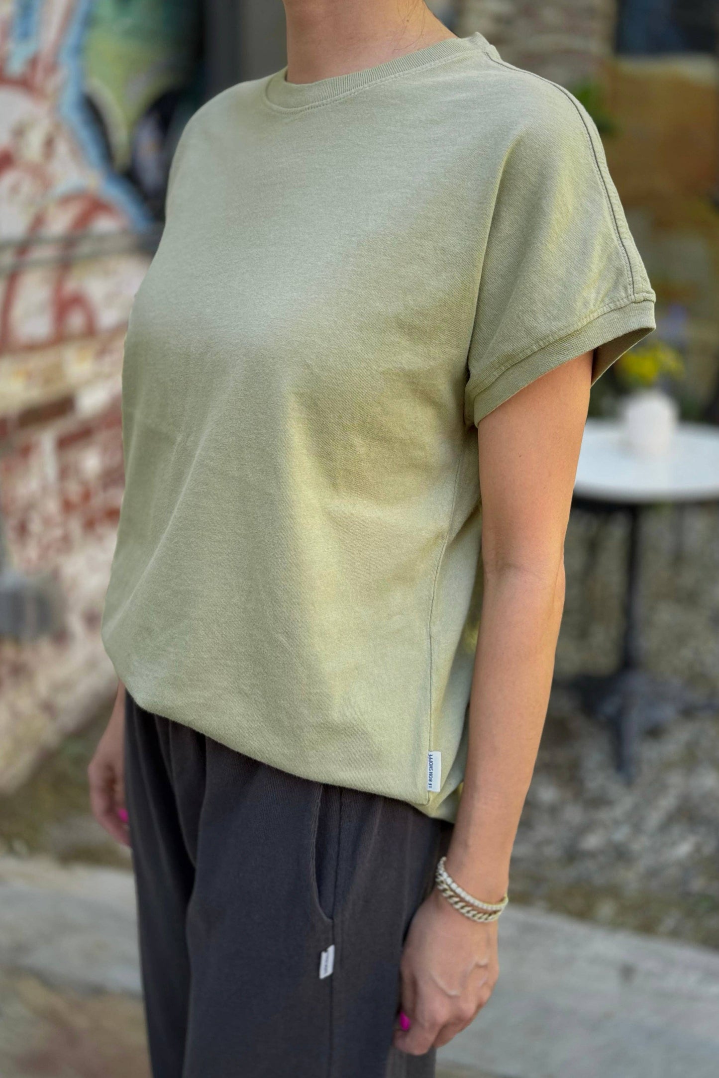 The Ease Tee | Mint Dust